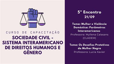 Gênero e Sistema Interamericano de Direitos Humanos 5º Encontro YouTube