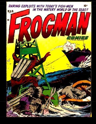 Frogman Comics War Comic Therrian Kari A Periodicals Inc