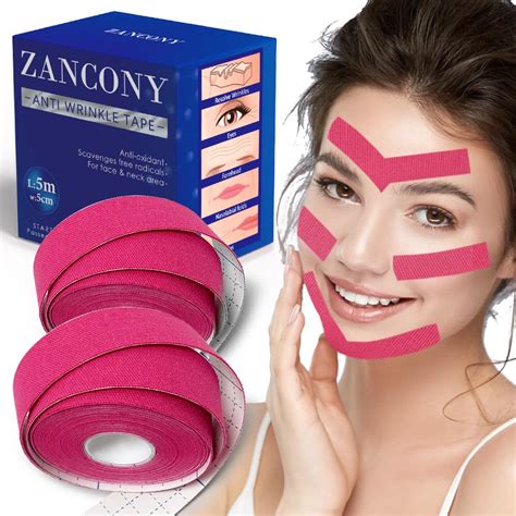 Amazon Zancony Face Tape For Wrinkles Facial Myofascial Lift