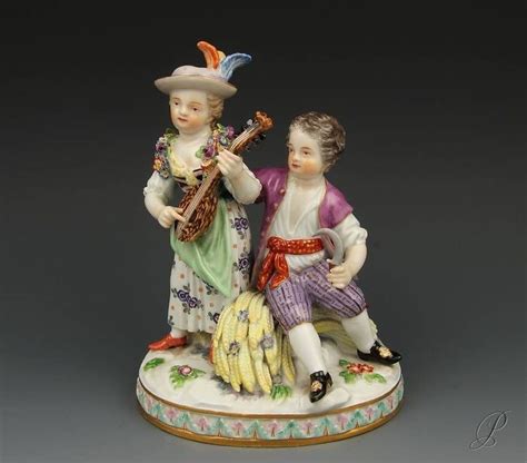 Figurengruppe Meissen Allegorie Der Sommer Meissen Porcelain Antiques