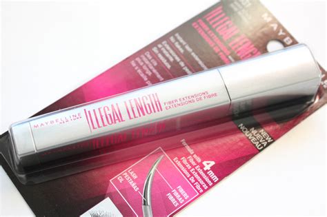 TheNotice Maybelline Illegal Length Fiber Extensions Mascara Review