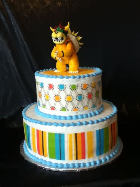 Bowser Cake From Mario Brothers Cakes Pinterest Mario Brothers