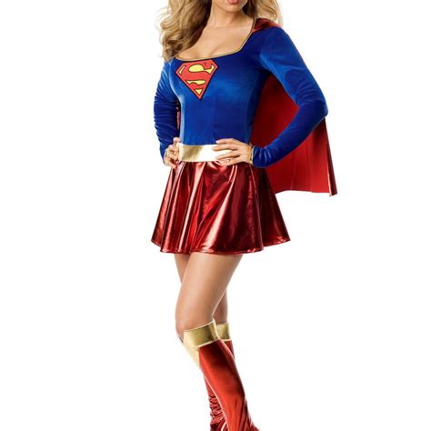 Supergirl Deluxe Adult Costume — Costume Super Center