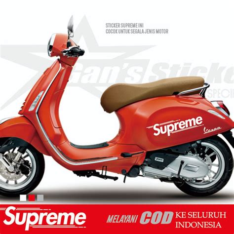 Jual Sticker Vespa Sprint Sticker Motor Listrik Uwinfly Sticker Supreme