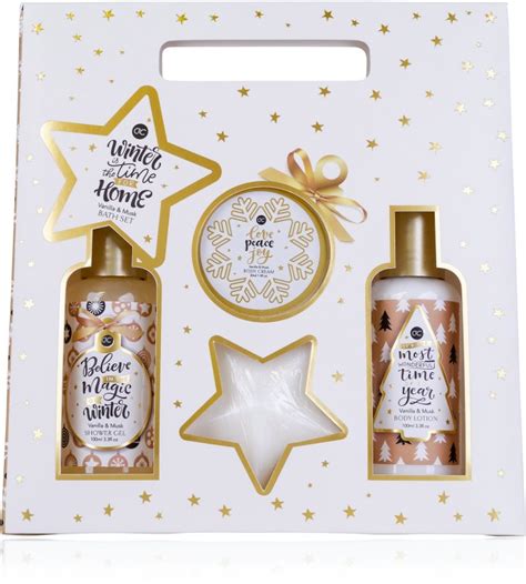 Accentra Winter Magic Coffret Vanilla Musk Para Corpo Notino Pt