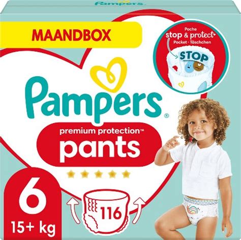 Pampers Premium Protection Pants Luierbroekjes Maat 6 15 Kg 116