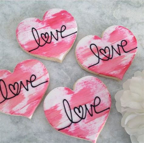 Pin By Pam Schwigen On Cookie Decorating Valentines Wedding Cookies