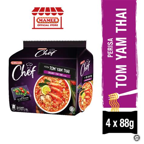 Mamee Chef Creamy Tom Yum Pack Noodles X 1 Packet Lazada