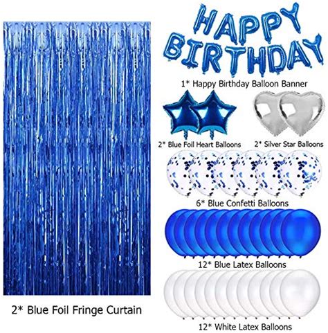 Joyypop Birthday Party Decorations Happy Birthday Balloons Banner With