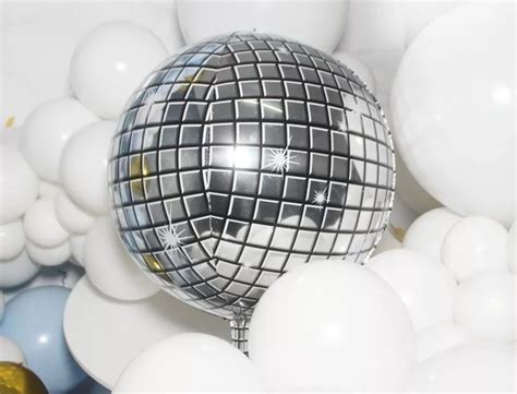 Un Bal O Globo Metalizado Discoteca Globo Espelhado Cm