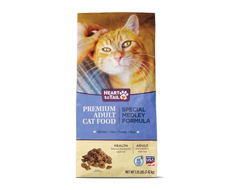 Heart To Tail Dry Cat Food Special Medley Or Indoor Cat Formula Aldi Us