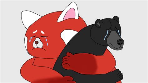 Mei Mei And Elinor Hugging By Erodrigu259 On Deviantart