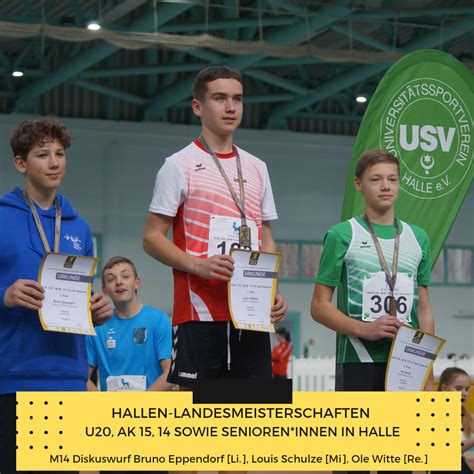 Leichtathletik Verband Sachsen Anhalt E V Hallen