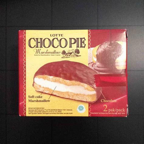 Jual Kue Lotte Choco Pie Marshmallow Gr Isi Soft Cake Chocopie