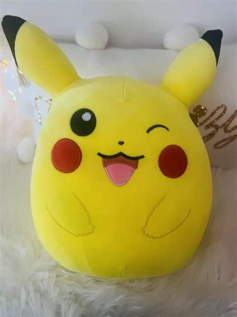 Squishmallows Original Inch Pok Mon Winking Pikachu Medium Sized