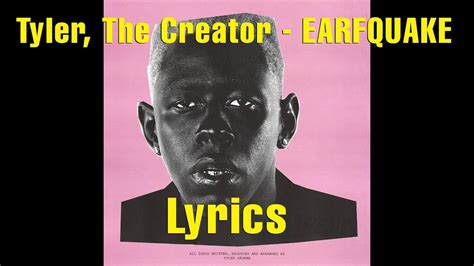 Tyler The Creator EARFQUAKE Feat Playboi Carti Dev Hynes Lyrics