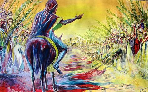 Palm Sunday Painting