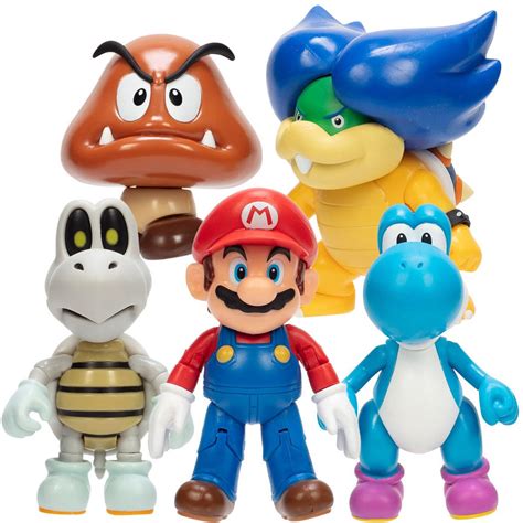 Super Mario 4 Figura Goomba Wave 27 411744g Plazavea Supermercado