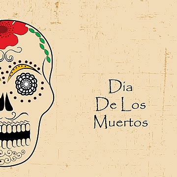 Background Illustration For The Mexican Holiday Dia De Los Muertos