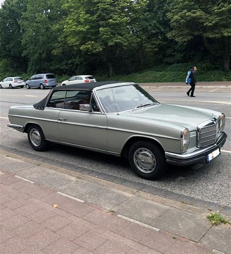 1976 Mercedes Benz 280 E W114 Bähr Cabriolet Mercedes Benz Bmw Car Mercedes S Class First Grade