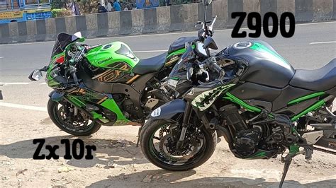 Kawasaki Ninja Zx10r 😱😱 Kawasaki Ninja Z900😱😱bikelover Reels