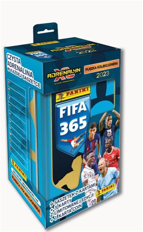 Fifa Adrenalyn Xl Puszka Kolekcjonera Panini Prasa Sklep