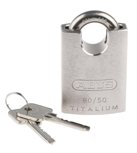 Rk Abus Candado De Acero Inoxidable Titalium Abus De