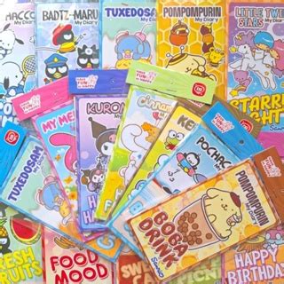 Jual Mainan Edukasi Buku Memo My Diary Karakter Momo Sanrio Stiker