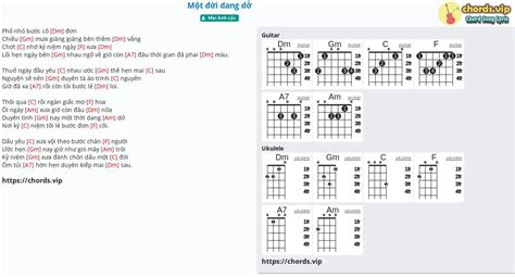 Chord M T I Dang D Mai Anh L C Tab Song Lyric Sheet Guitar