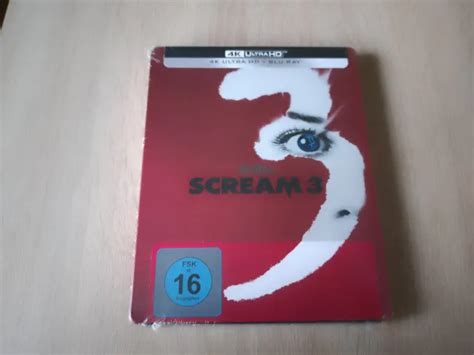 Scream 3 Limited Steelbook 4k Uhd Blu Ray Neu And Ovp Eur 3355