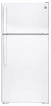 GE 14 6 Cu Ft Top Freezer Refrigerator White GTE15CTHRWW Best Buy