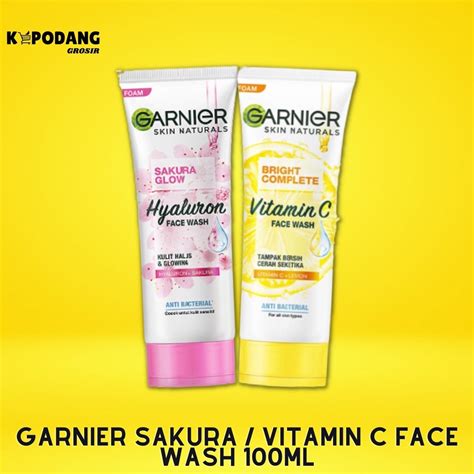 Jual Garnier Sakura Glow Hyaluron Garnier Bright Complete Vitamin C