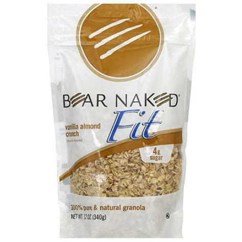 Bear Naked Vanilla Almond Crunch Granola Cereal 12 Oz Pack Of 6