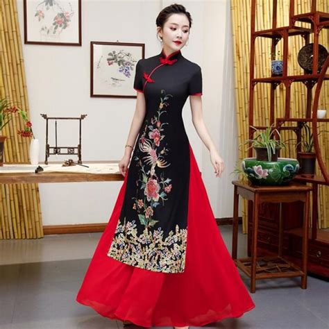 Womens Chinese Dresses Traditional Chinese Qipao Dresses Cheongsam