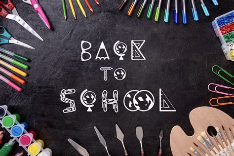 Back To School Font JoannaVu FontSpace