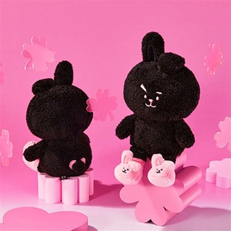 Bts Bt21 Limited Edition Bt21 Limited Edition Lucky Cooky Black Edition Plushie Soft Toy