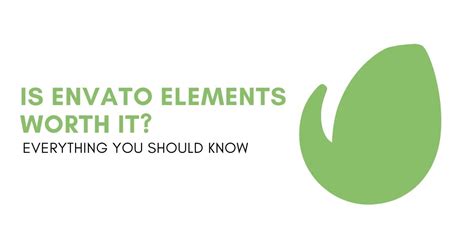 Is Envato Elements Worth It Complete Review