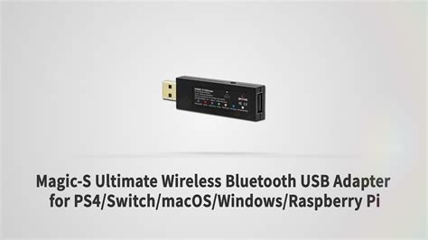 Mcbazel Magic S Ultimate Wireless Bluetooth Usb Adapter For Ps Switch