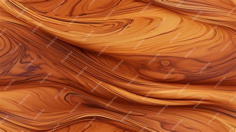 Premium AI Image | Seamless wood grain pattern