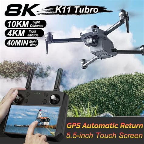 K11 Tubro GPS Drone 10km Profissional C Mera Dupla 8K Evitar Obst Culos