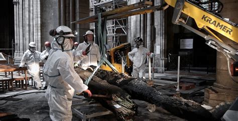 Notre Dame De Paris Le Chantier Du Si Cle La Qu Te De La Hauteur