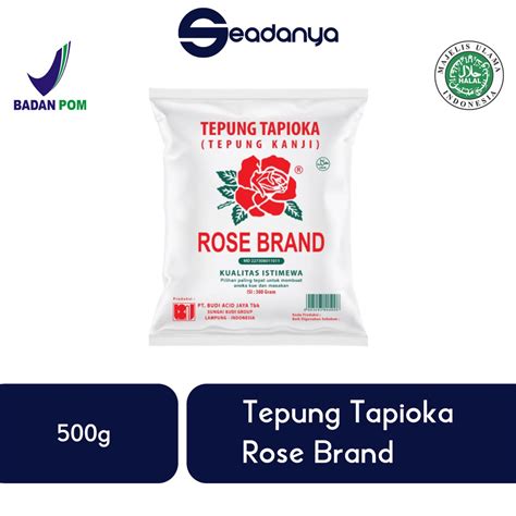 Jual Tepung Tapioka Rose Brand 500gr Rosebrand Tepung Kanji Halal