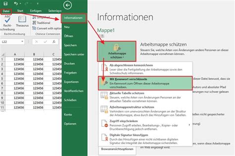 Excel Mit Passwort Sch Tzen Schritt F R Schritt Anleitungen