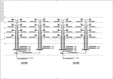 某商住楼全套电气设计cad平面图大样图施工图纸（含设计说明）土木在线