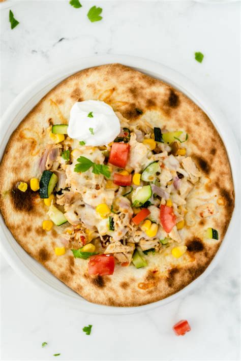 Chicken And Summer Vegetable Tostadas Recipe Girl