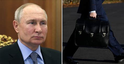 Vladimir Putin Spotted With Nuclear Briefcase During Visit To China