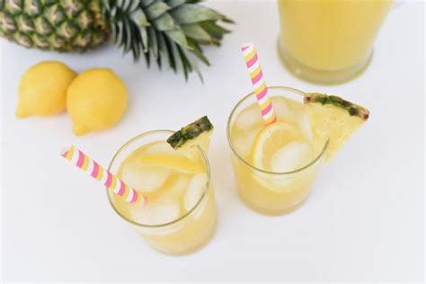 All Natural Pineapple Lemonade Recipe Make Life Lovely