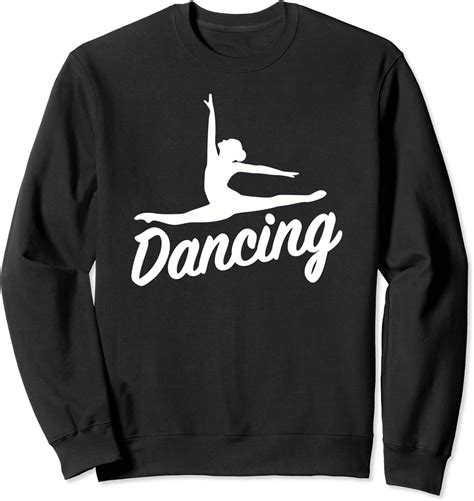 Dancing Girl Sweatshirt Clothing Shoes And Jewelry