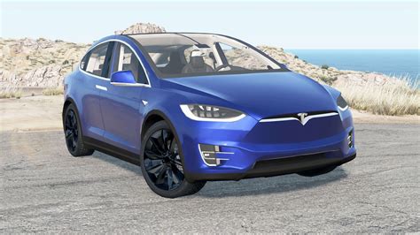 Tesla Model X 2017 для BeamNG Drive