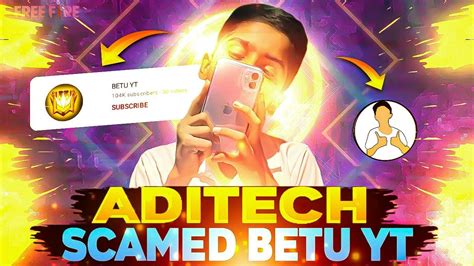 Aditech Scam Betu Yt Id 😡 Global Top 1 Player Id Hack 🥺 Betu Yt